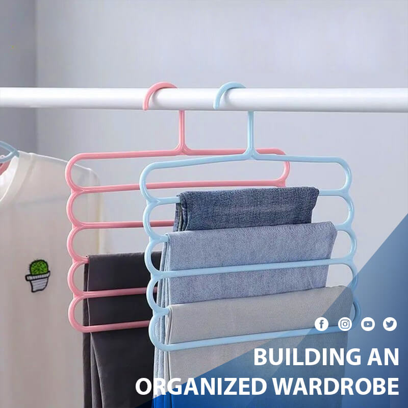 🔥Multi-Functional 5-Layer Pants Hangers