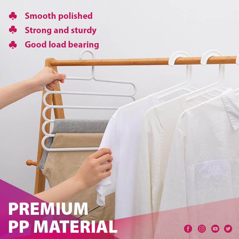 🔥Multi-Functional 5-Layer Pants Hangers