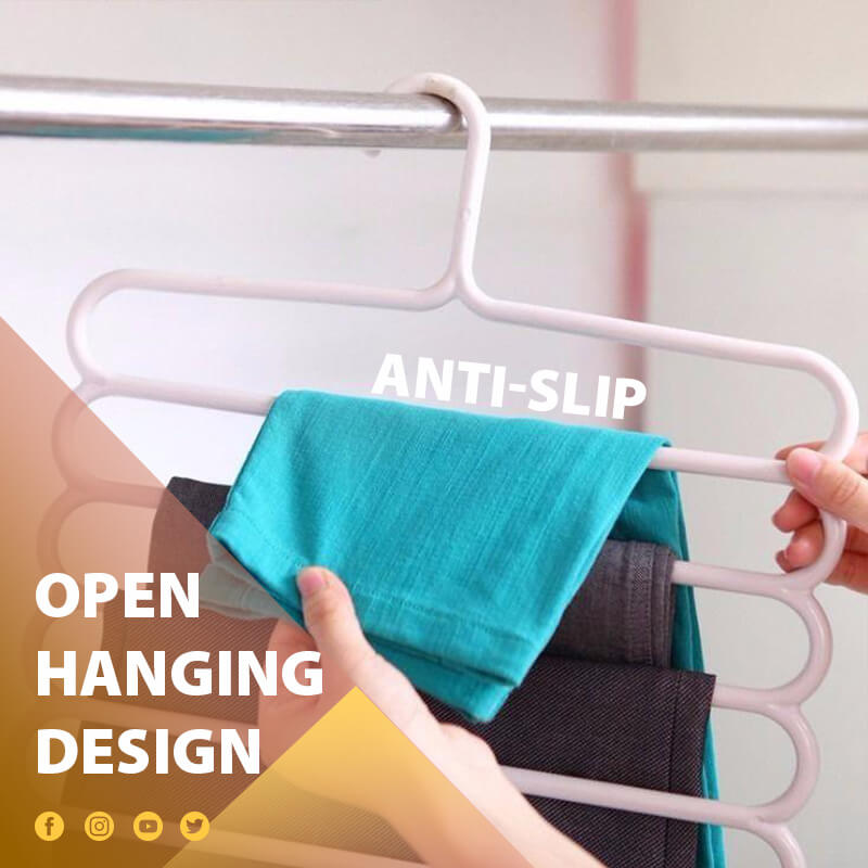 🔥Multi-Functional 5-Layer Pants Hangers