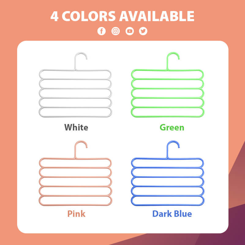 🔥Multi-Functional 5-Layer Pants Hangers