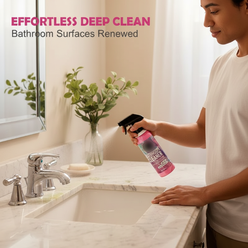 🥳SUMMERFRESH HOT SALE🥳💞15K+ SOLD! Bathroom Cleaner – From £4.99! Dissolves limescale & mold, inhibits regrowth. Sparkling bathroom – grab yours! ✅
