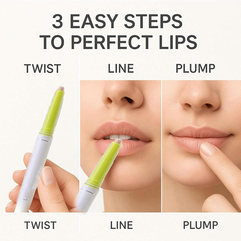 📢📢 BUY 1 GET 1 FREE! 🎉 Invisible Extreme Plumping Lip Liner – Undetectable, Long-Lasting & Volumizing 💋📦