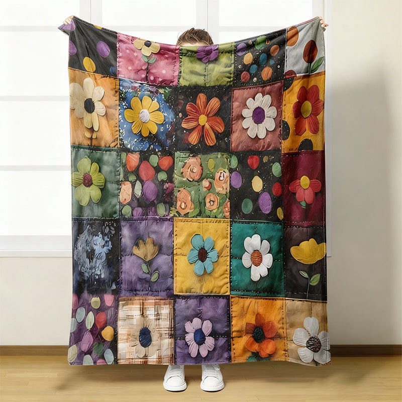 🎁2026 New Arrivals 50% OFF💖Cozy & Soft Floral Flannel Blanket