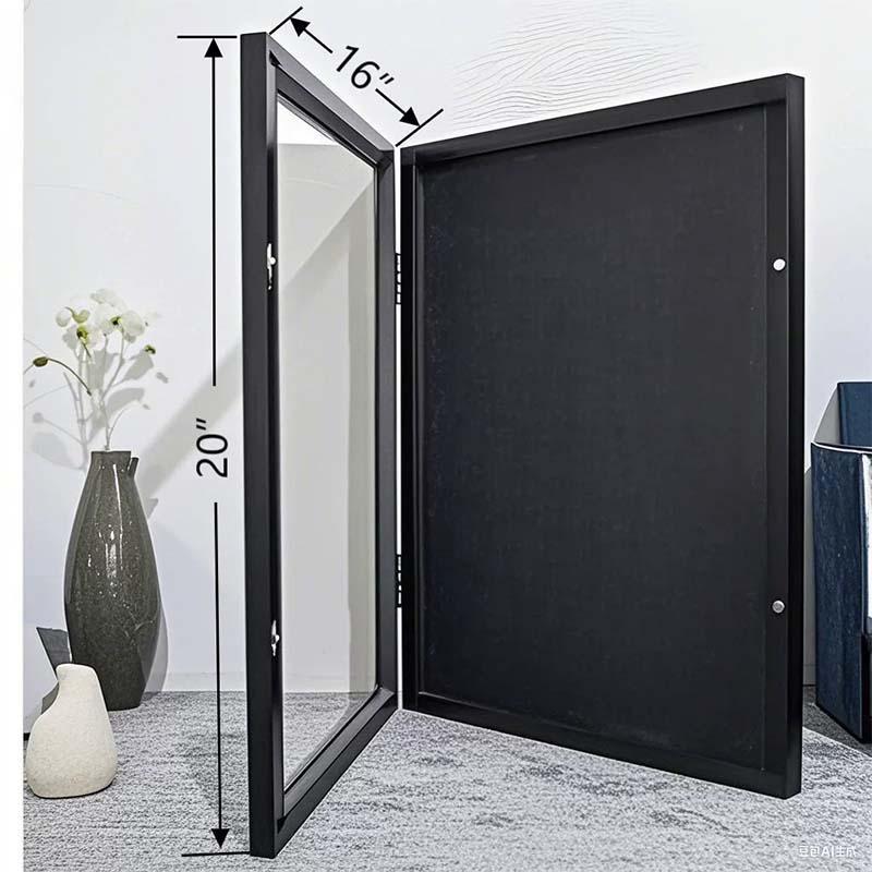 🔥Last Day Sale 60% OFF⏰🖼️👕Wooden Jersey Display Frame with Magnetic Door🎁