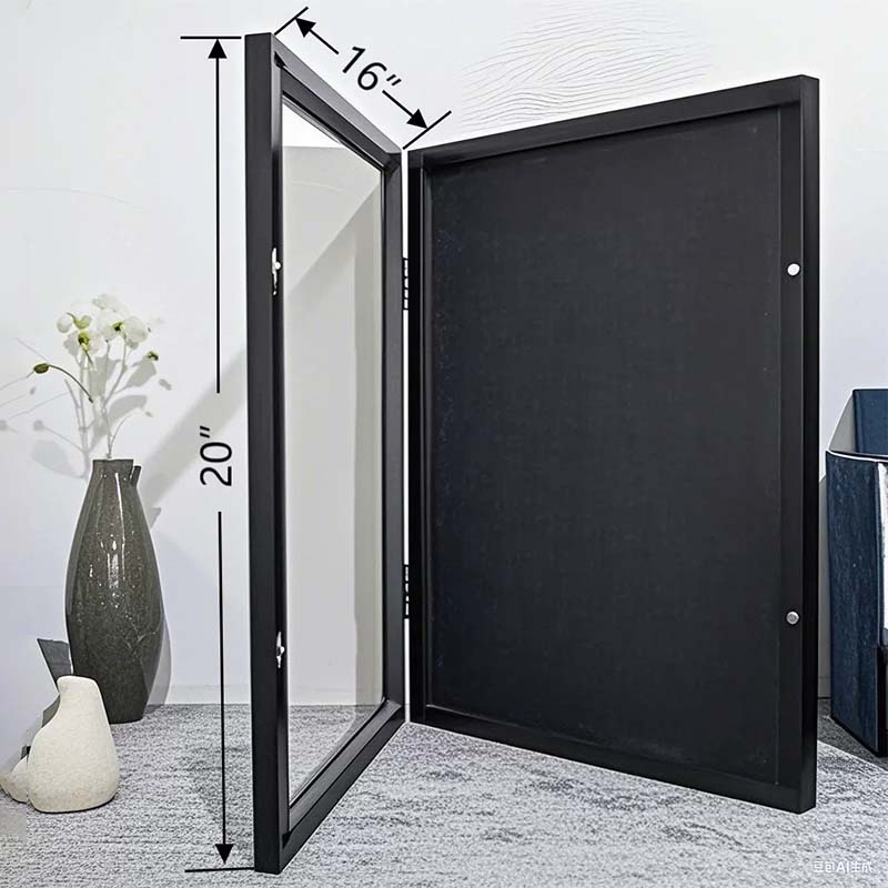 🔥Last Day Sale 60% OFF⏰🖼️👕Wooden Jersey Display Frame with Magnetic Door🎁