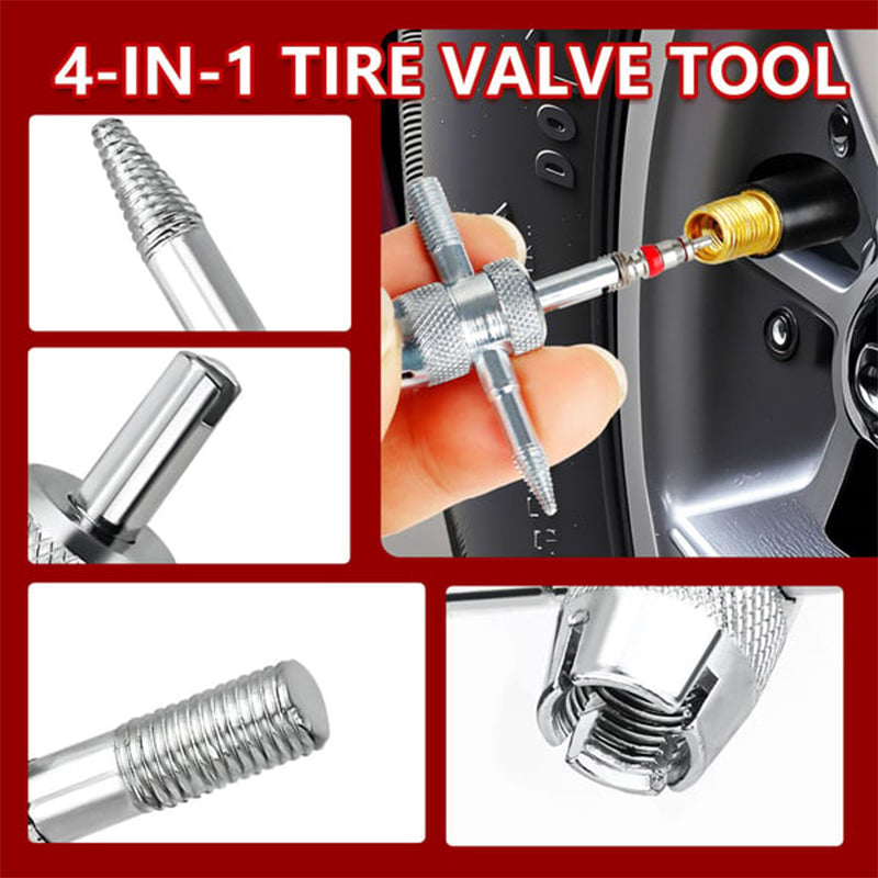 📢📢50% OFF !! ⏰ Quick Change Car Tire Valve Tool Kit – Fast, Easy & Hassle-Free ✨