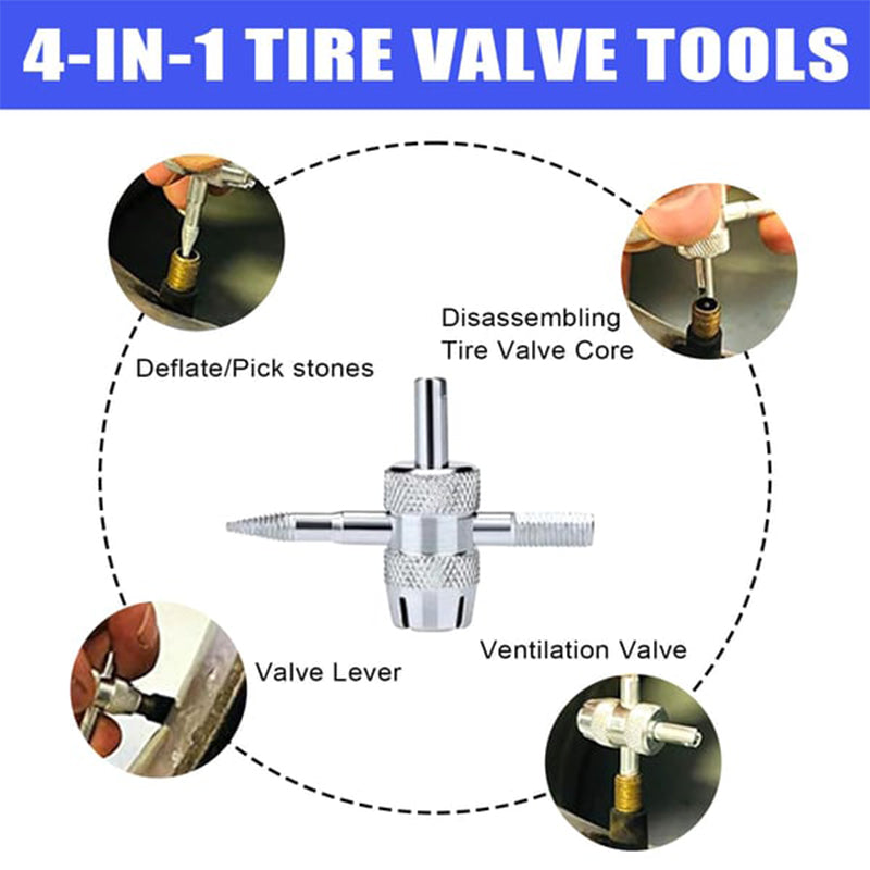 📢📢50% OFF !! ⏰ Quick Change Car Tire Valve Tool Kit – Fast, Easy & Hassle-Free ✨