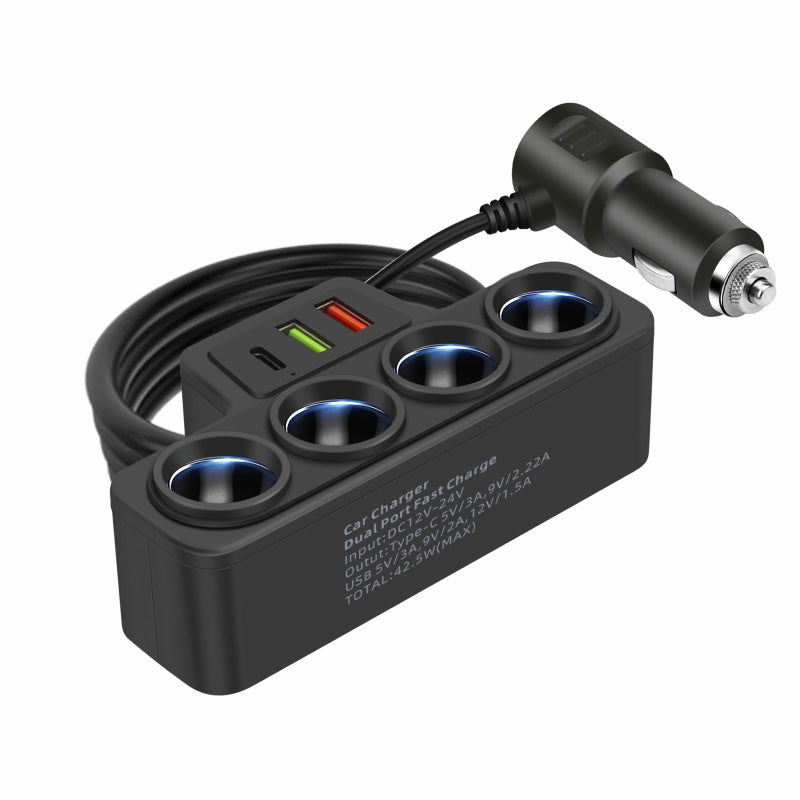 ⏳Limited time special offers⏰ - 7-in-1 cigarette lighter adapter