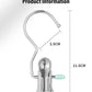 🏆Flash Sale⚡ 50K+ SOLD! Almost Gone-💥Stainless steel hanging hooks/clips