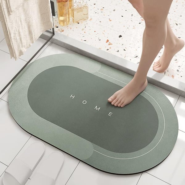 🔥Water Absorbent Mat, Quick Drying Bathroom Mat, Soft Comfortable Bathroom Rug, Bathroom Accessories for Home Bathroom