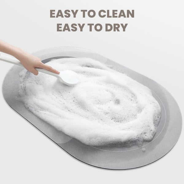 🔥Water Absorbent Mat, Quick Drying Bathroom Mat, Soft Comfortable Bathroom Rug, Bathroom Accessories for Home Bathroom