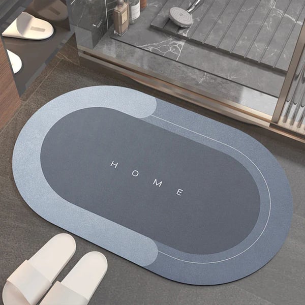 🔥Water Absorbent Mat, Quick Drying Bathroom Mat, Soft Comfortable Bathroom Rug, Bathroom Accessories for Home Bathroom