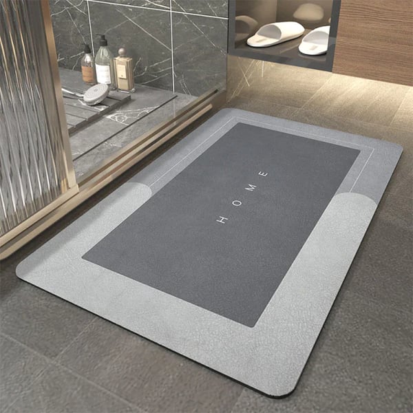 🔥Water Absorbent Mat, Quick Drying Bathroom Mat, Soft Comfortable Bathroom Rug, Bathroom Accessories for Home Bathroom