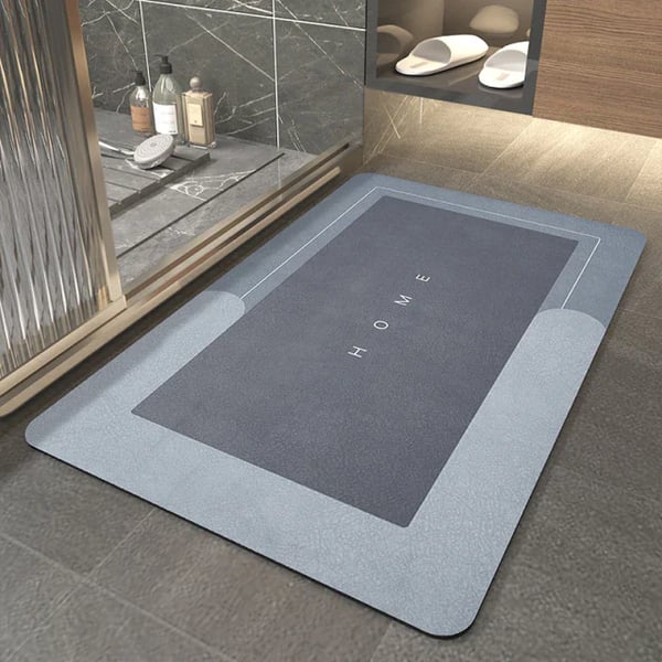 🔥Water Absorbent Mat, Quick Drying Bathroom Mat, Soft Comfortable Bathroom Rug, Bathroom Accessories for Home Bathroom