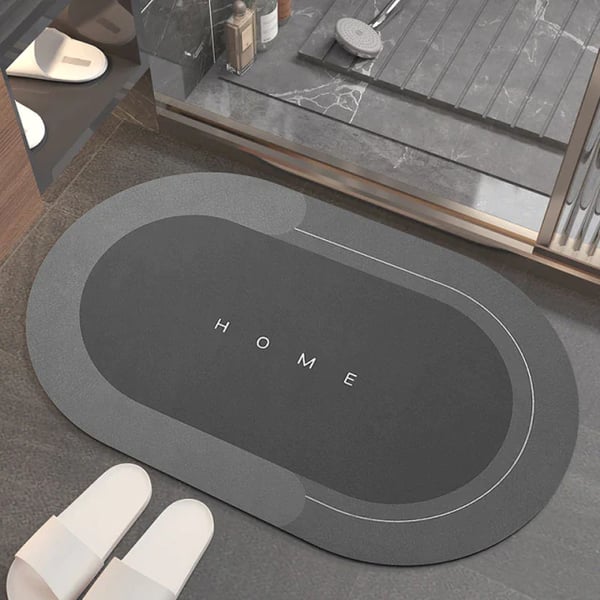 🔥Water Absorbent Mat, Quick Drying Bathroom Mat, Soft Comfortable Bathroom Rug, Bathroom Accessories for Home Bathroom