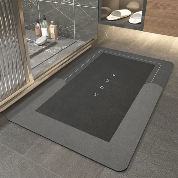 🔥Water Absorbent Mat, Quick Drying Bathroom Mat, Soft Comfortable Bathroom Rug, Bathroom Accessories for Home Bathroom