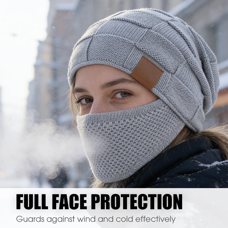 🧣 50% OFF! 🎩 Winter Beanie with Face Cover – Warm, Face Protection & Ultimate Comfort ❄️