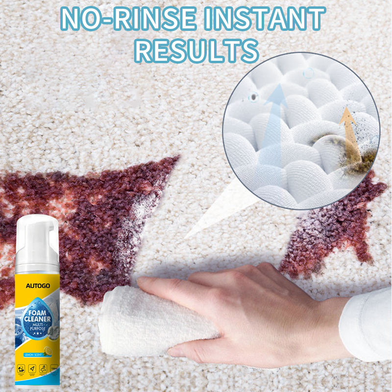 Limited Offer 60 %OFF ✨Multi-Purpose Foam Cleaner✨Powerful Stain & Grease Remover, Home Cleaning Essential