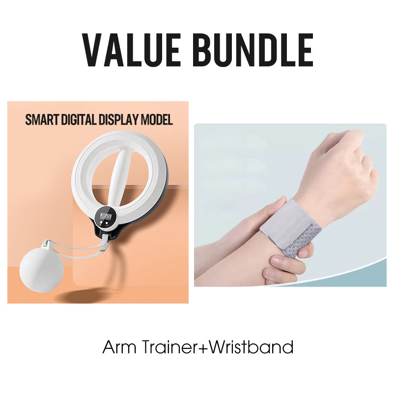 🔥2026 New Arrival🔥 360° Hand Crank Arm & Forearm Trainer with Smart Counter