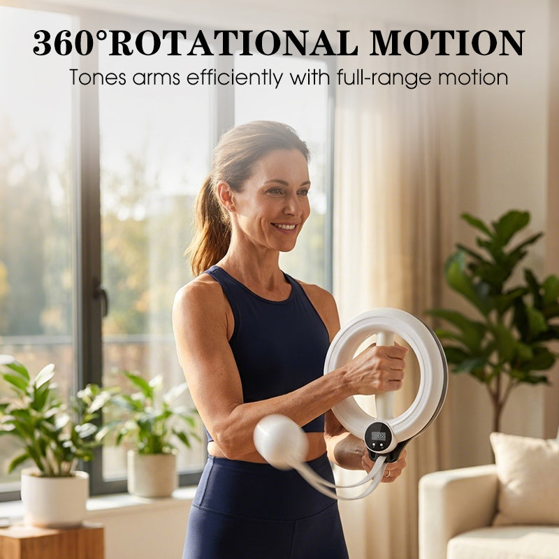 🔥2026 New Arrival🔥 360° Hand Crank Arm & Forearm Trainer with Smart Counter