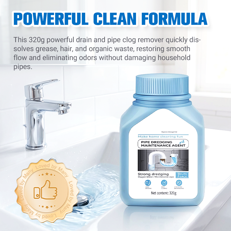 🧹 50% OFF FLASH SALE ! ⚡ Powerful Drain & Pipe Clog Remover – Strong Unclogging Power, Multi-Pipe Universal Fit, Fast-Acting & Easy to Use 🚿