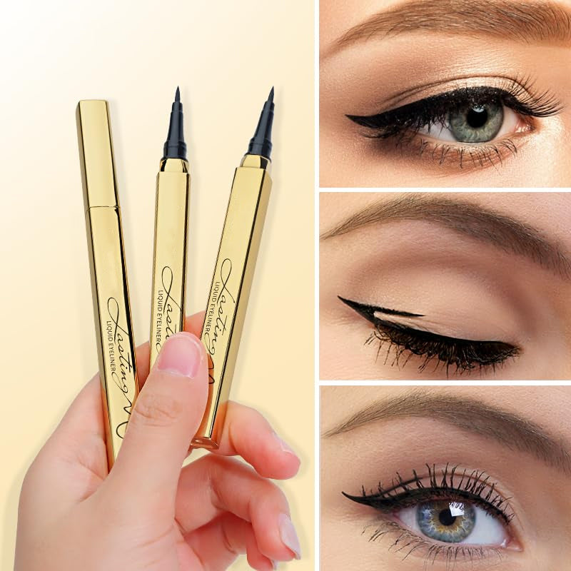 🔥🔥 BUY 1 GET 1 FREE  💫	 Long-Lasting Waterproof Liquid Eyeliner Pen