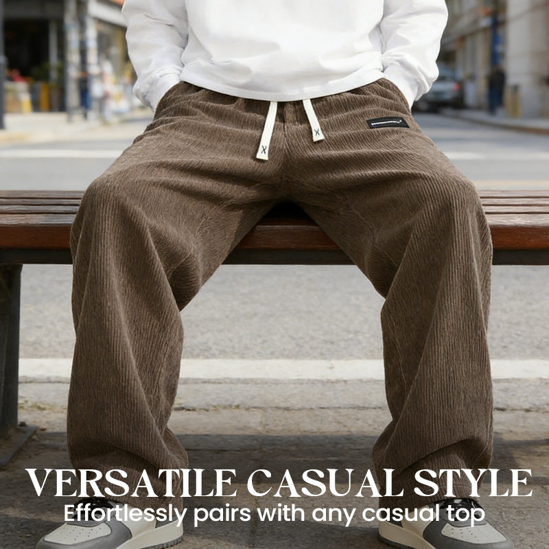 📢📢60% off!! ⏰Loose-fitting men's pants with drawstring and pockets