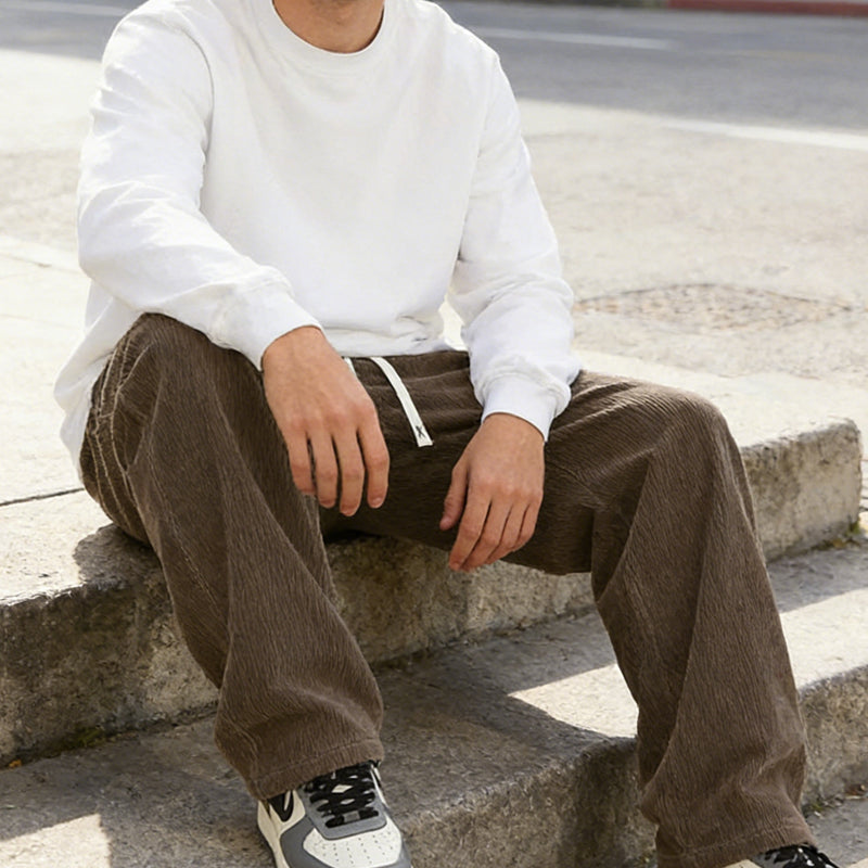 📢📢60% off!! ⏰Loose-fitting men's pants with drawstring and pockets