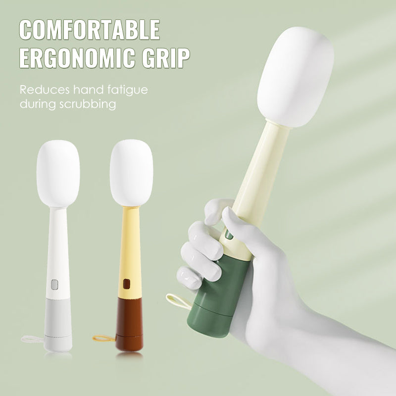 3-In-1 Microphone Style Bottle Cleaning Brush