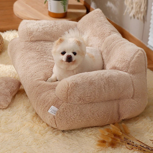 🔥Promotion - 50% OFF🔥 ✨Plush, soothing pet sofa with removable cover🛋️