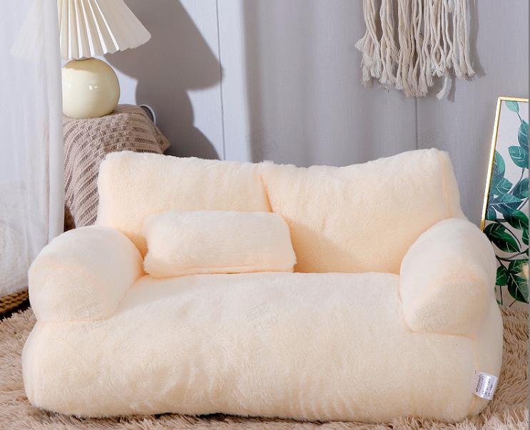 🔥Promotion - 50% OFF🔥 ✨Plush, soothing pet sofa with removable cover🛋️