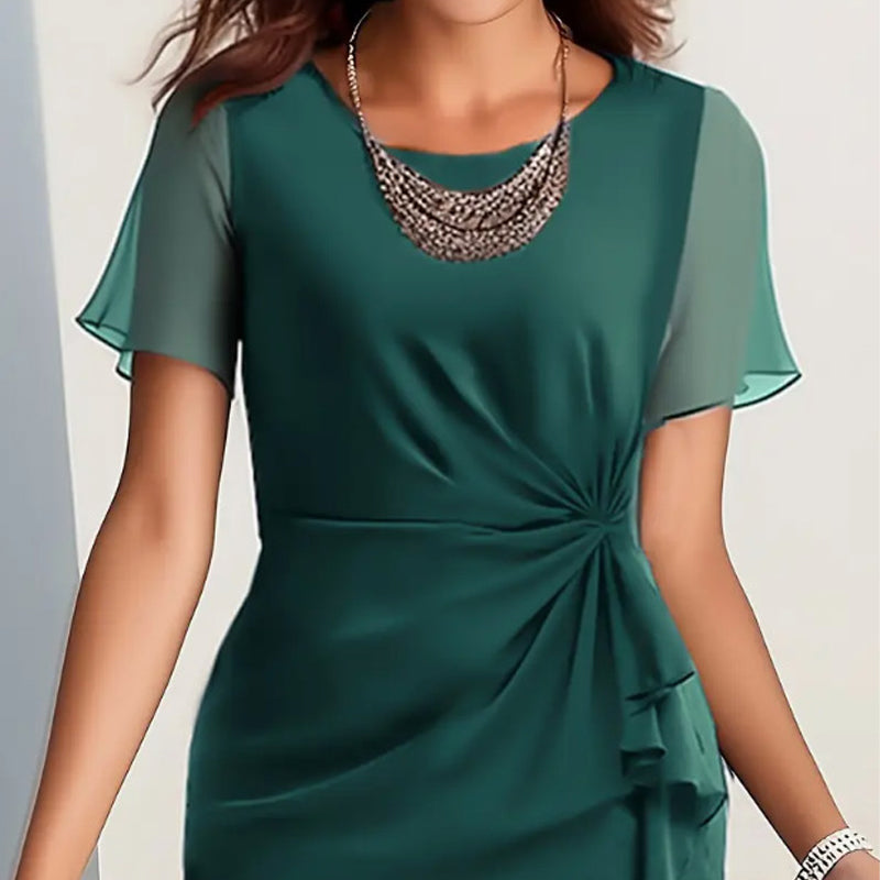 ⏳ Limited Time 60% OFF! ✨👗Elegant Fashion Solid Color Dress – Flattering Fit, Versatile Style & Comfortable Fabric 💃