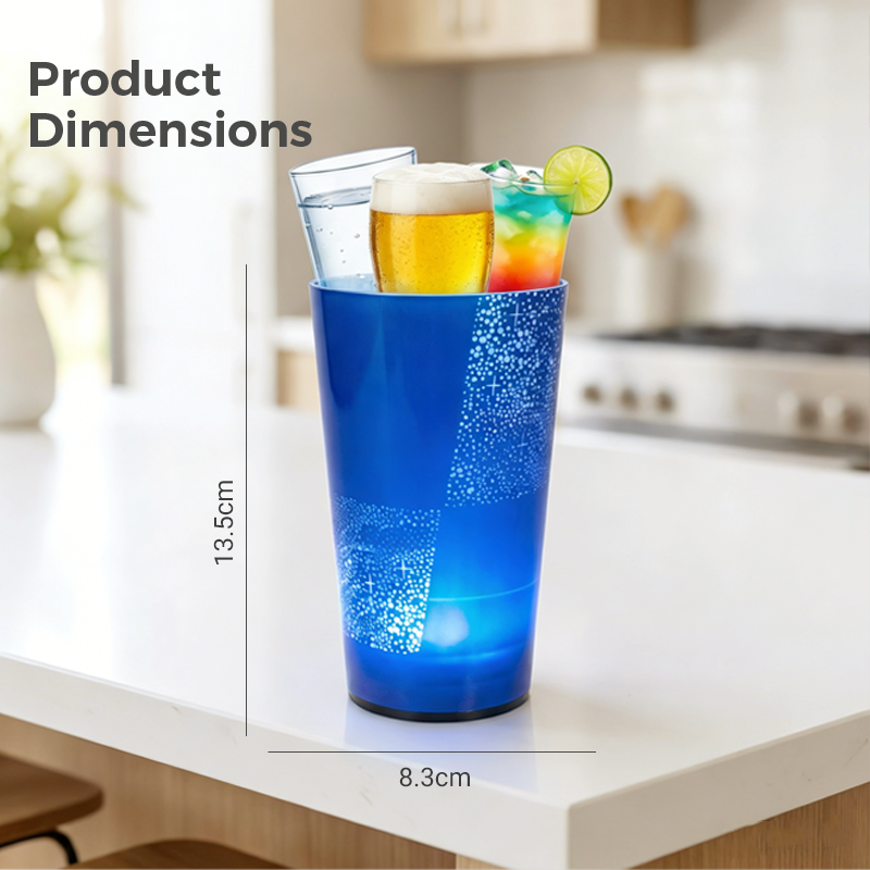 🥤Water-activated LED light-up cup with straw – For parties, bars & events✨
