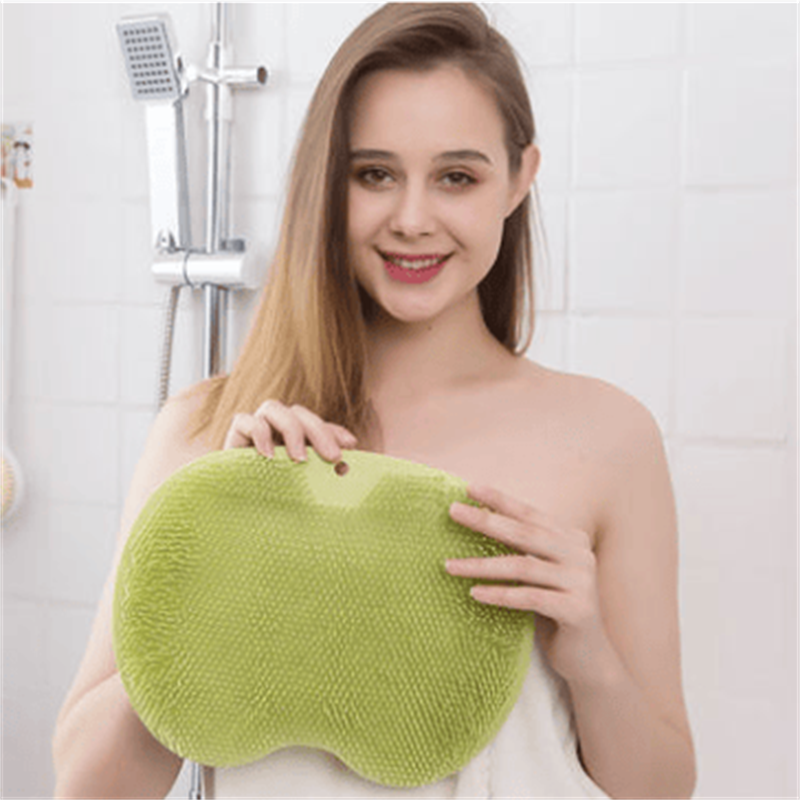 🥳HOT SALE🥳💞10K+ SOLD! Shower Scrubber – BUY 2 GET 1 FREE! Dual-sided, non-slip & massage pad. Deep clean – grab yours! ✅