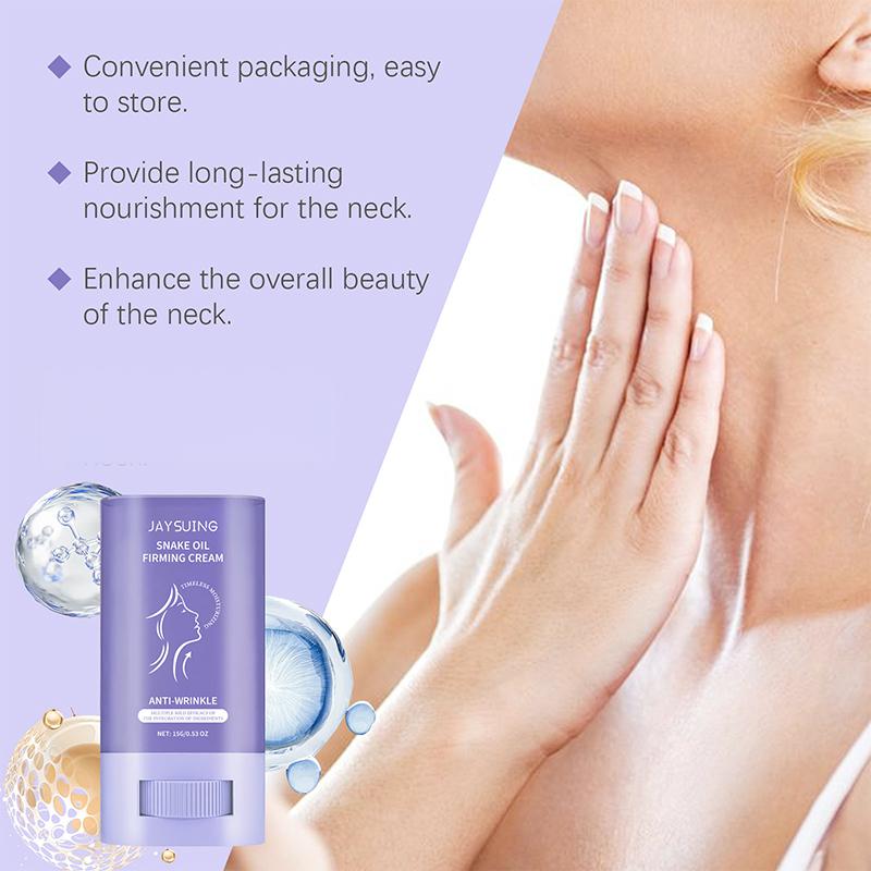 💘Valentine's Day Offer: 50% Off!💜Moisturising & Smoothing Neck Cream – Firm Skin with Snake Oil & Retinol!