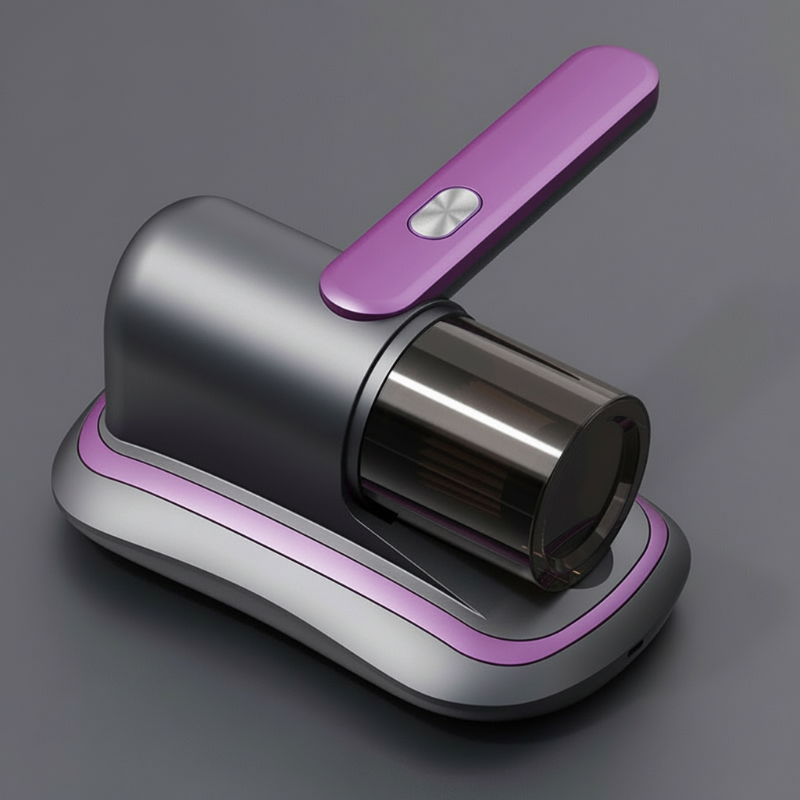 👍👍Multifunctional, anti-mite, cordless portable UV vacuum cleaner🌿 Allergy tested: 🛏️ The HF device eliminates dust mites in mattresses and carpets.