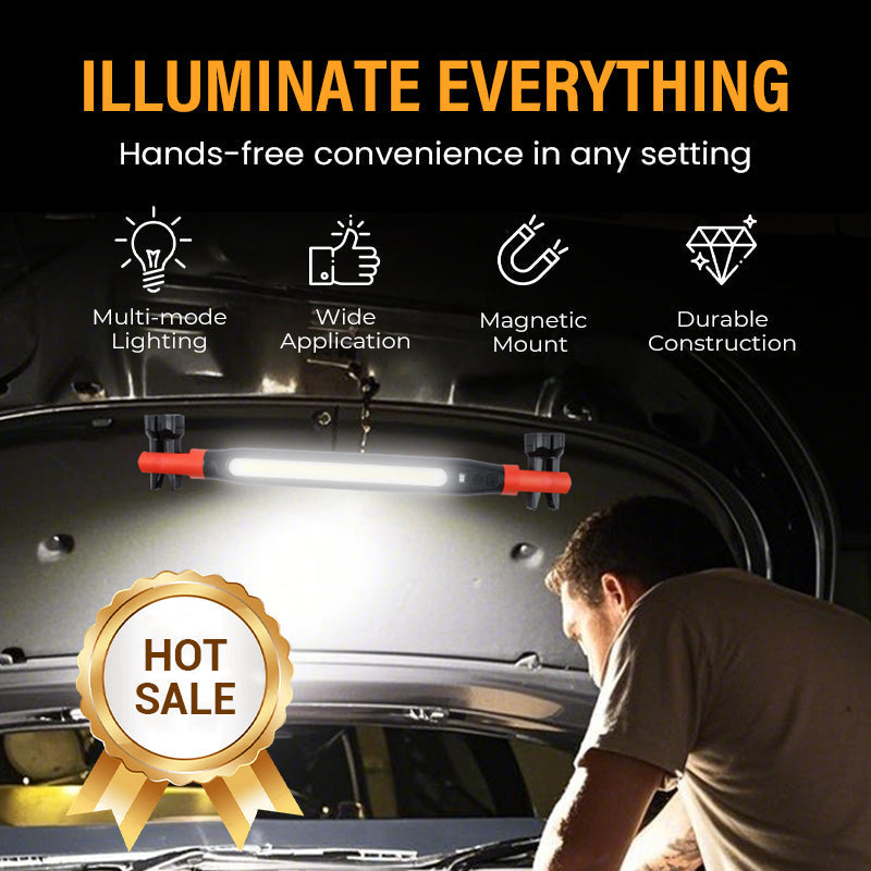 📢Limited-time 50% off offer!💡 4-in-1 Rechargeable Work Light – Hands-Free, Anywhere