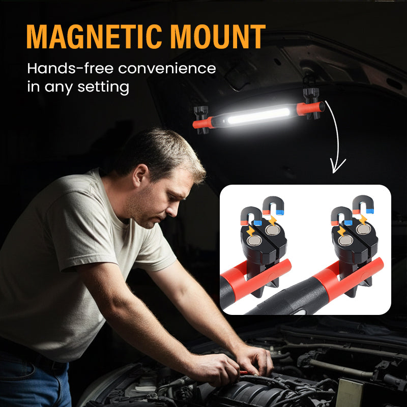 📢Limited-time 50% off offer!💡 4-in-1 Rechargeable Work Light – Hands-Free, Anywhere
