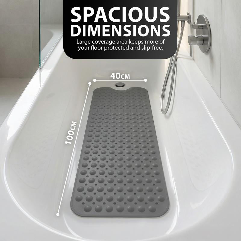 🔥While Supplies Last 40% OFF!🎉 40"x16" Non-Slip Bathtub Mat with Suction Cups