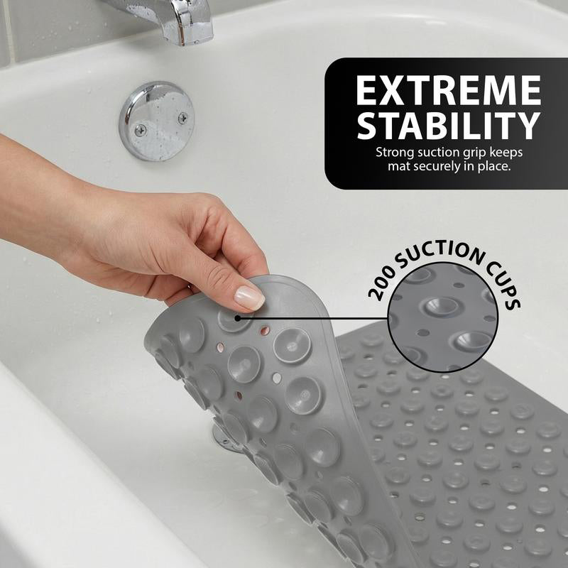 🔥While Supplies Last 40% OFF!🎉 40"x16" Non-Slip Bathtub Mat with Suction Cups