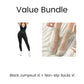 🔥Buy 1 get 1 free🔥 💞50K+ SOLD!🌸🦋50% OFF High-Stretch V-Neck Jumpsuit – All-day ease for fitness & beyond. Breathable, flexible & effortlessly chic. Your go-to for movement. 🧘‍♀️💫