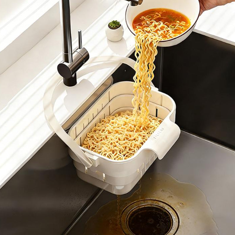🥳HOT SALE🥳💞50K+ SOLD! Sink Strainer – From £4.99! Collapsible, hangs on faucet & multi-use. Save space – grab yours! ✅