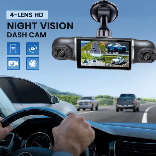 📹🌐 360° Eagle Eye | All-Round Parking Camera | 1080P HD & Loop Recording 🚨