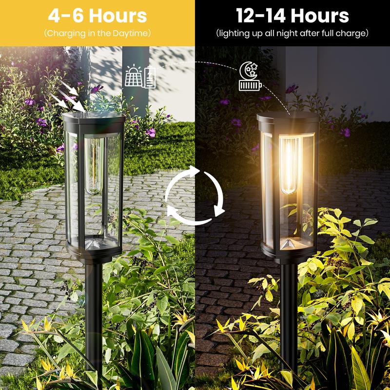 🥳HOT SALE🥳💞10K+ SOLD! Solar Lights – From £12.99! Large panel, 12–14H & weatherproof. Brighten your garden – grab yours! ✅