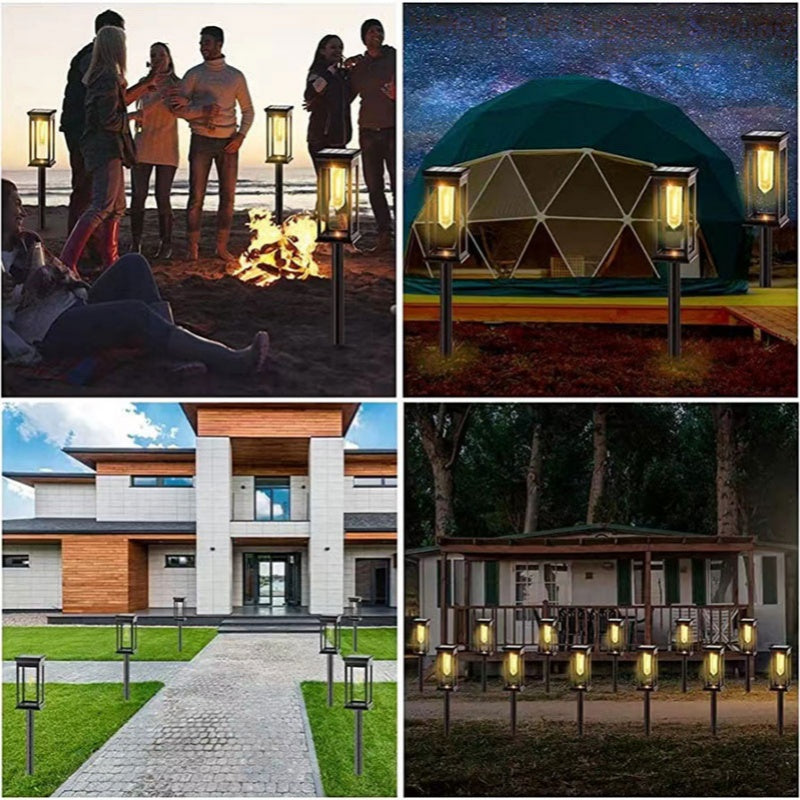 🌞Fresh Spring with 50% Discount!🌞 Solar-Powered Garden Lighting – Retro Design, 12-14 Hours of Lighting & IP65 Waterproof