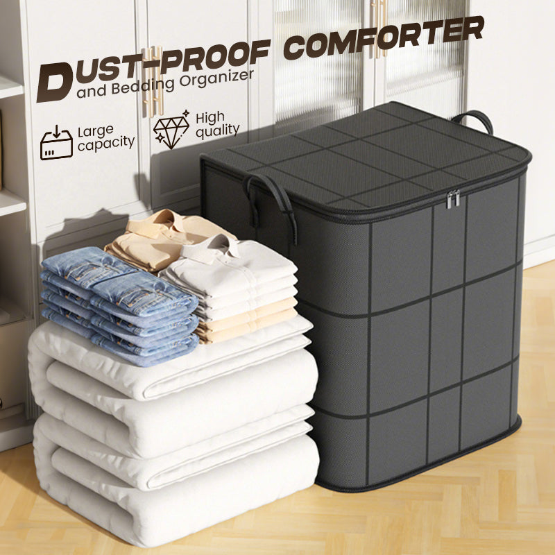 🥳HOT SALE🥳💞50K+ SOLD! Bedding Organizer – From £5.99! Dust-proof, large capacity & sturdy handles. Tidy storage – grab yours! ✅