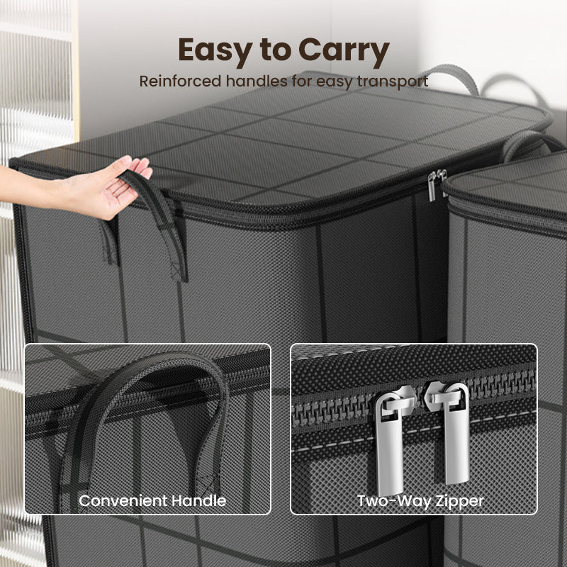 🥳HOT SALE🥳💞50K+ SOLD! Bedding Organizer – From £5.99! Dust-proof, large capacity & sturdy handles. Tidy storage – grab yours! ✅
