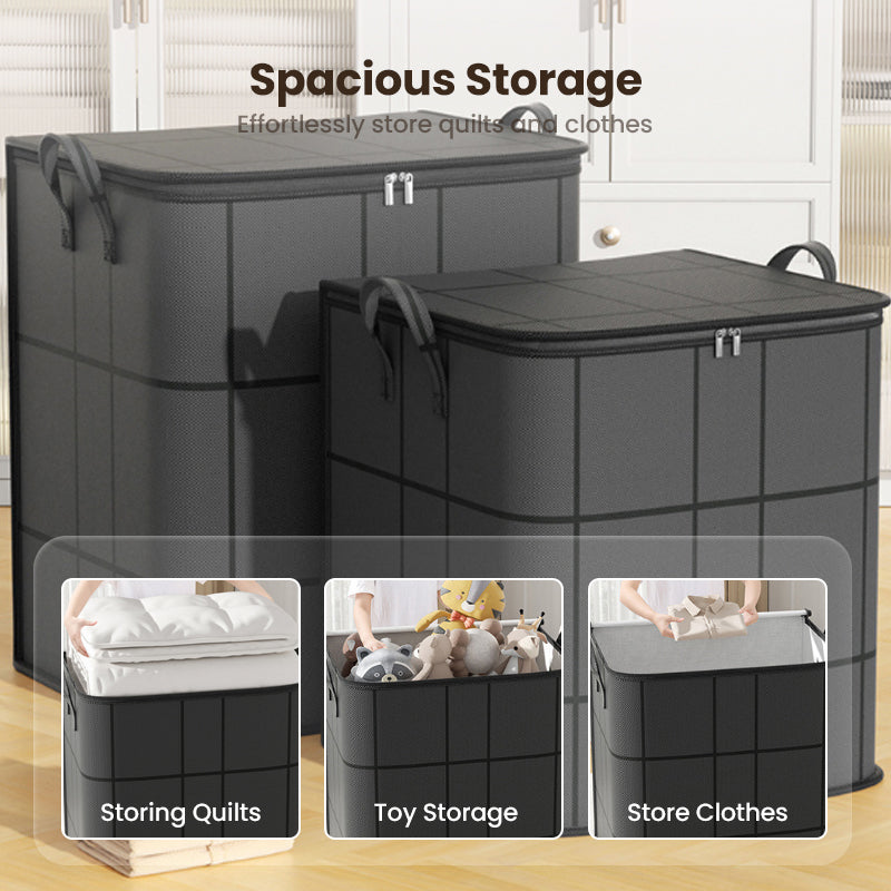 🥳HOT SALE🥳💞50K+ SOLD! Bedding Organizer – From £5.99! Dust-proof, large capacity & sturdy handles. Tidy storage – grab yours! ✅
