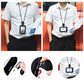 🎫🔗 50% OFF NOW! 🔖 Retractable ID Badge Holder with Lanyard – 360° Metal Swivel Clip, 32-Inch Cord & Breakaway Safety Buckle 🛡️