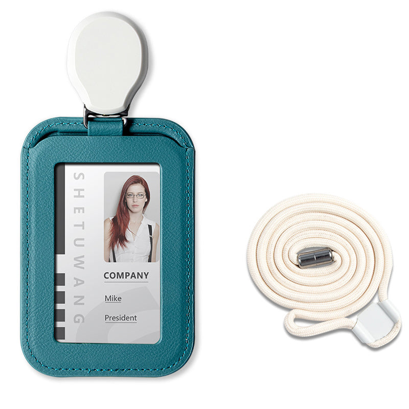🎫🔗 50% OFF NOW! 🔖 Retractable ID Badge Holder with Lanyard – 360° Metal Swivel Clip, 32-Inch Cord & Breakaway Safety Buckle 🛡️